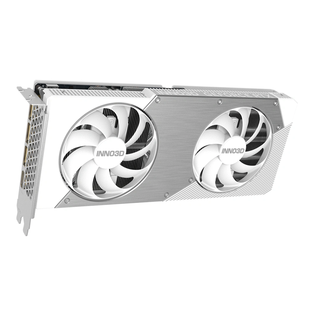 INNO3D Nvidia Graphic Card RTX 5060 Ti 8GB DDR7 Twin X2 OC White Dual Fan view 2
